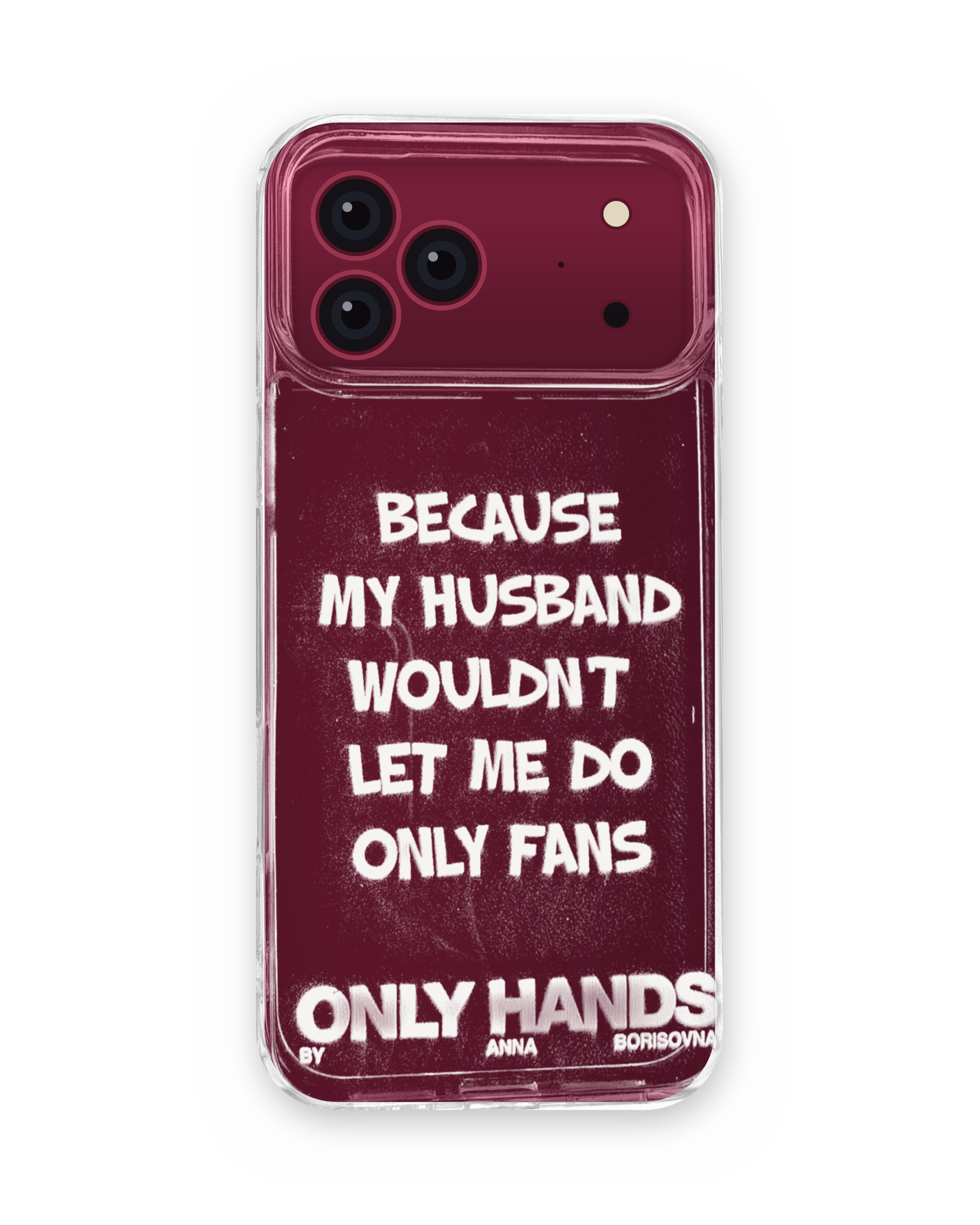 Only Hands Clear IPhone Case
