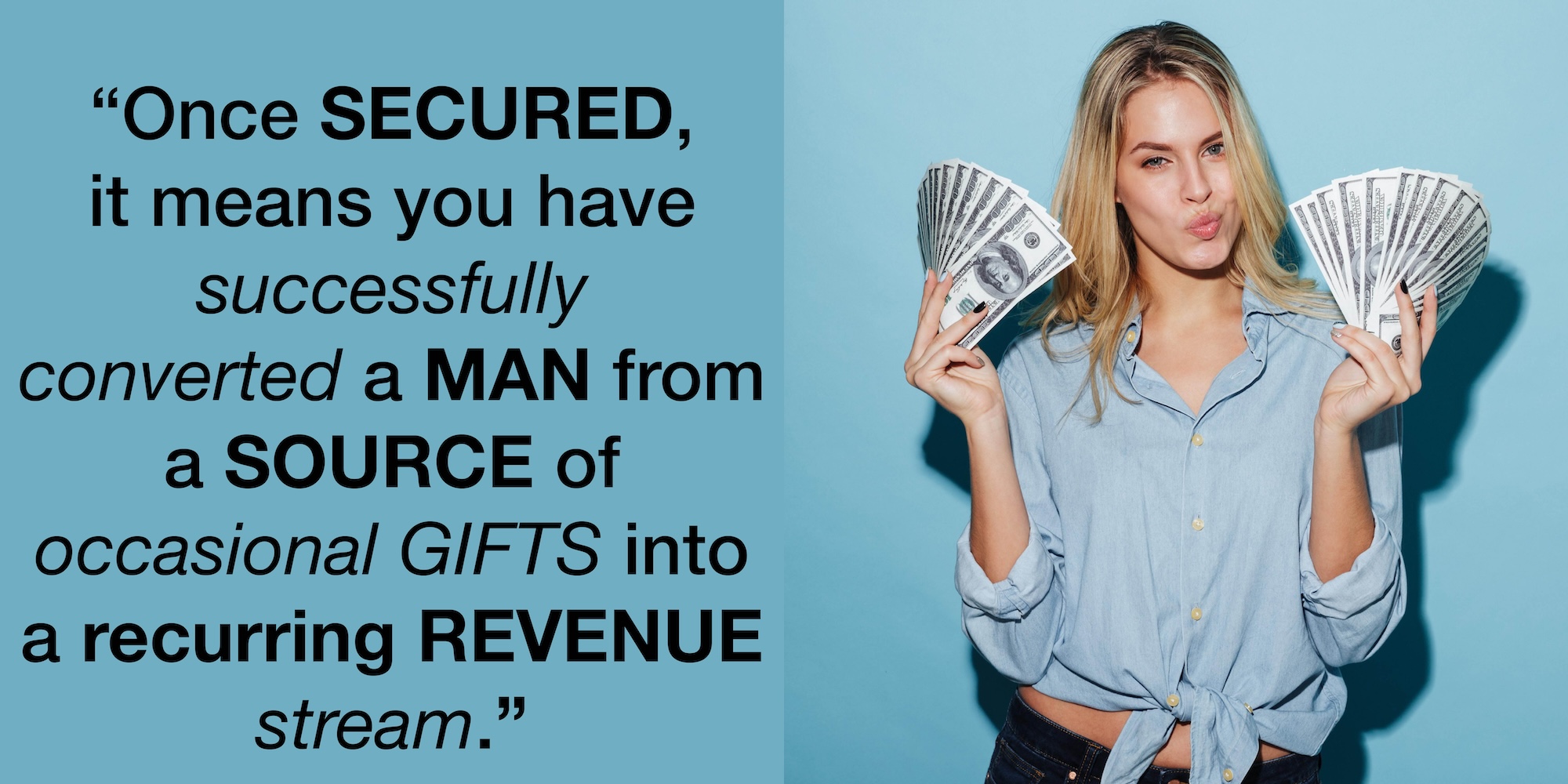 Girls Just Want to Have Funds: Advanced Relationship Economics